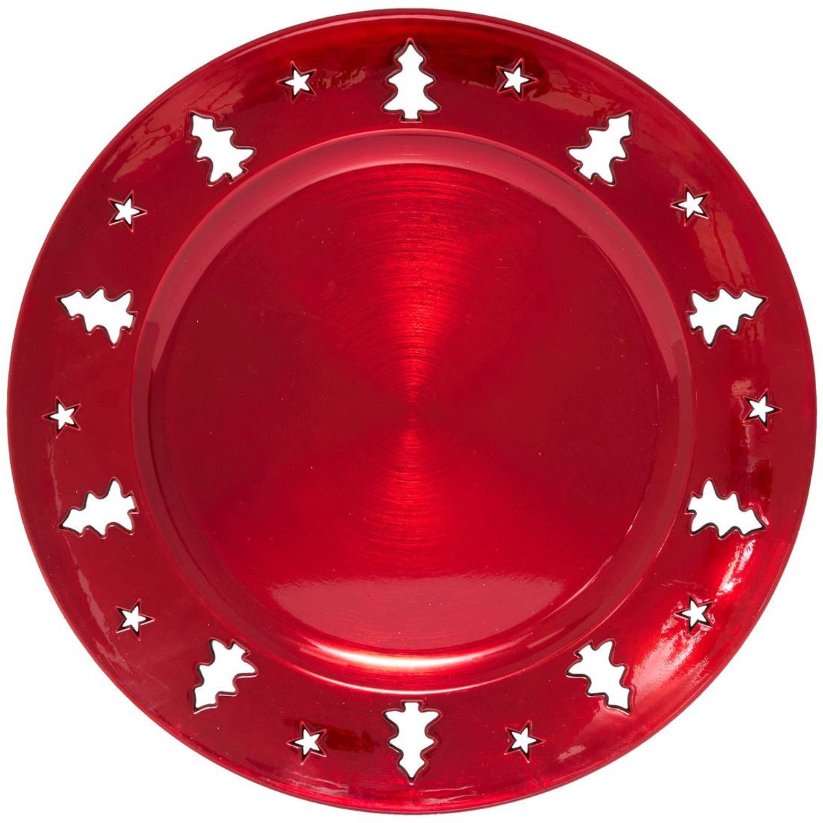 ASS PRES DECOUPE ROUGE D33CM