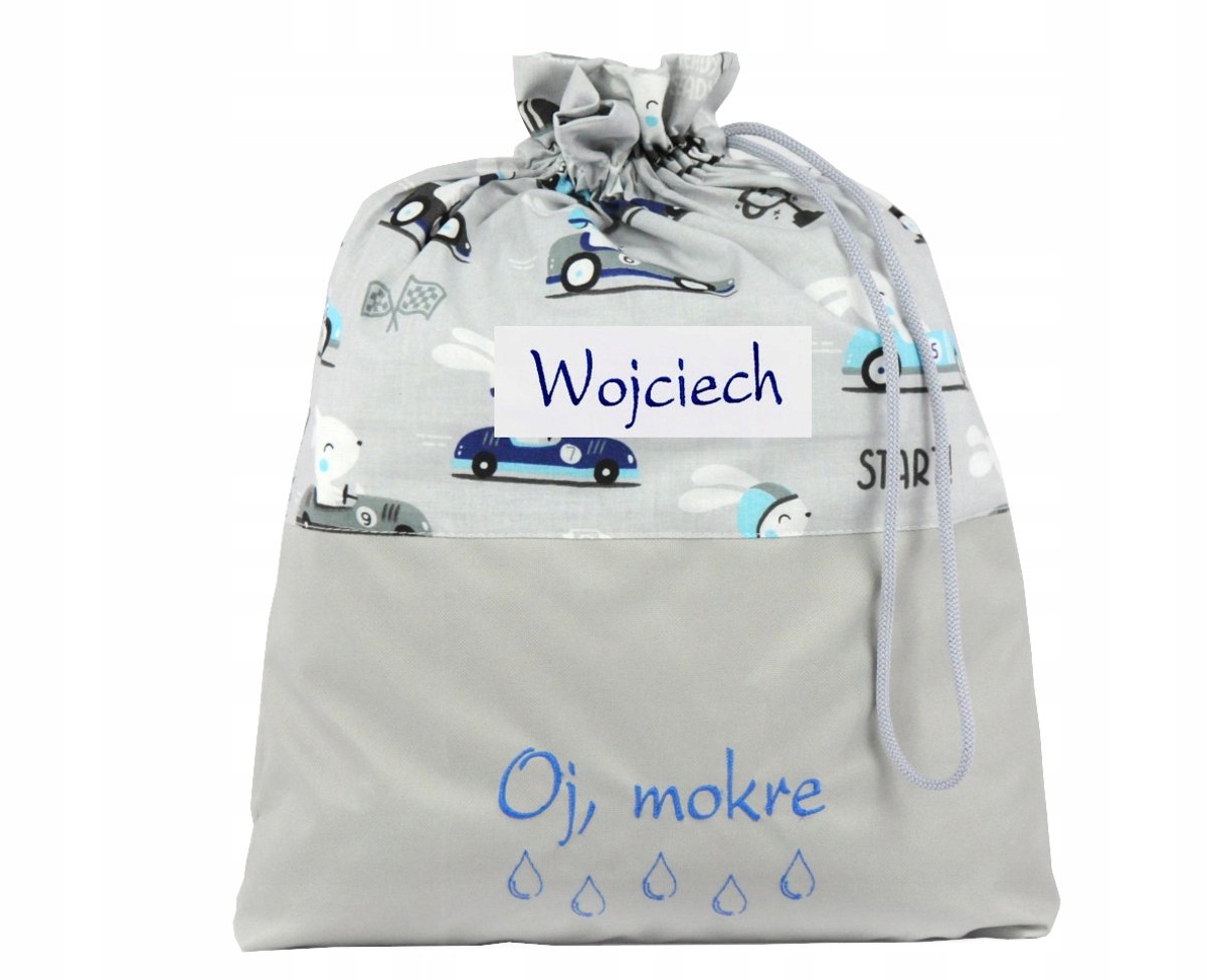 Waterdichte Gymnastiekzak met Naam - Kinderdagverblijf & Kleuterschool
