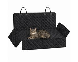 Hondendeken auto achterbank - Hondenautohoes - Achterbankhoes voor Huisdieren - Autodeken voor Hond en Kat - Achterbankbeschermer - 600D Oxford Stof - 135 × 118 cm
