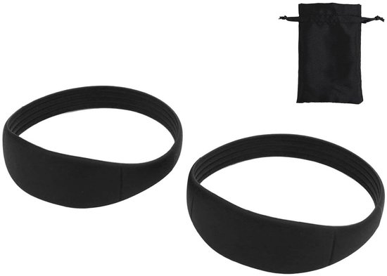 Patella Knieband Ondersteuning met Siliconen Stabilizer | Elastische Brace voor Hardlopen en Basketbal | Inclusief Draagtas | 2 Stuks — afbeelding 4