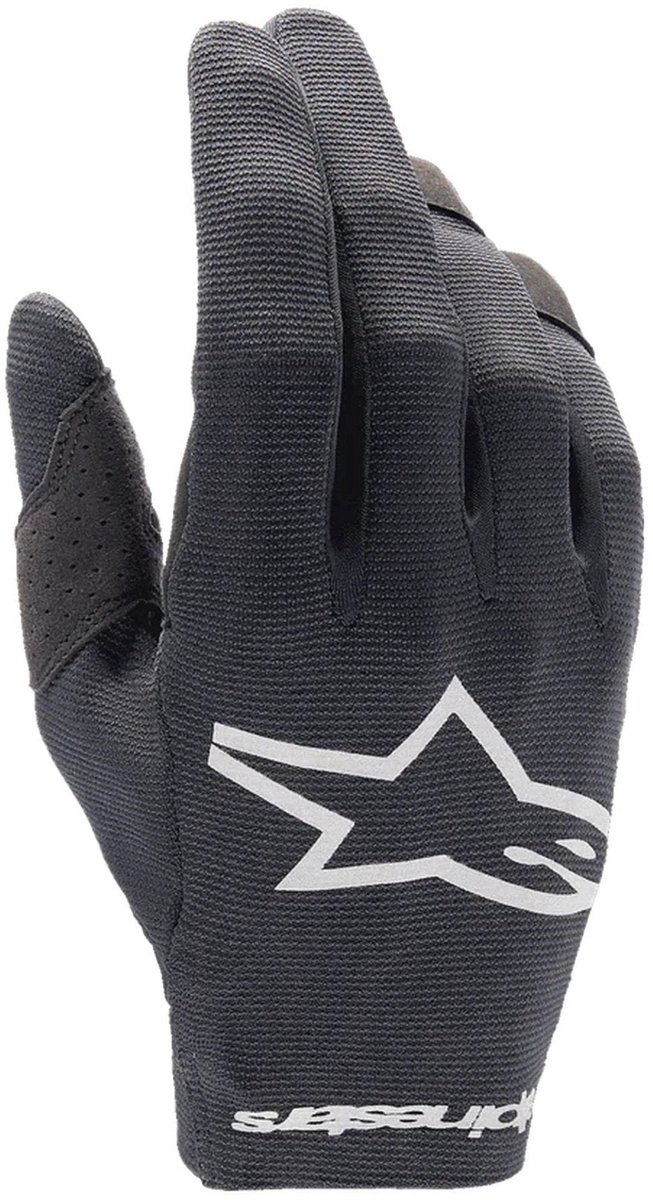 Alpinestars Jeugd Radar Handschoenen Zwart - Maat S - Handschoen
