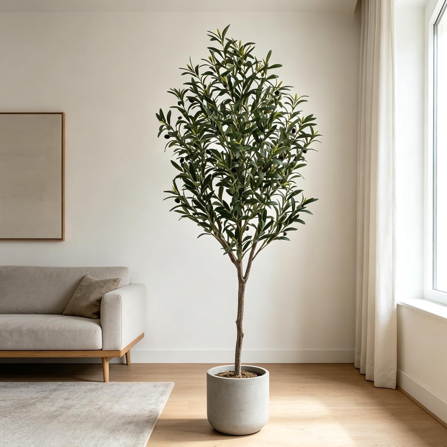 Nep Olijfboom van 150 cm voor Binnen- en Buitengebruik
