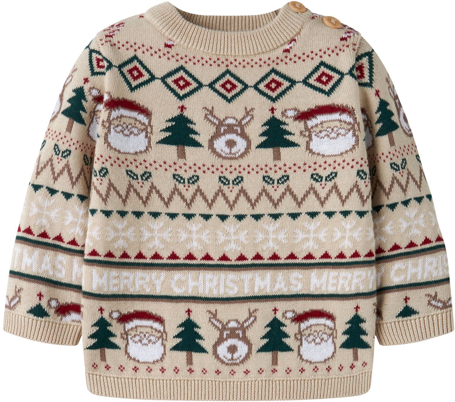 Name it Trui Biologisch katoen Kerst