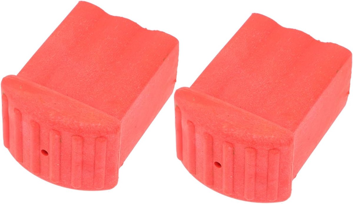 2 Stuks Antislip Laddervoeten Beschermhoezen Slijtvast Rubber Eenvoudig Te Installeren Trapladder Accessoires voor Vloerbescherming Extra Stabiliteit
