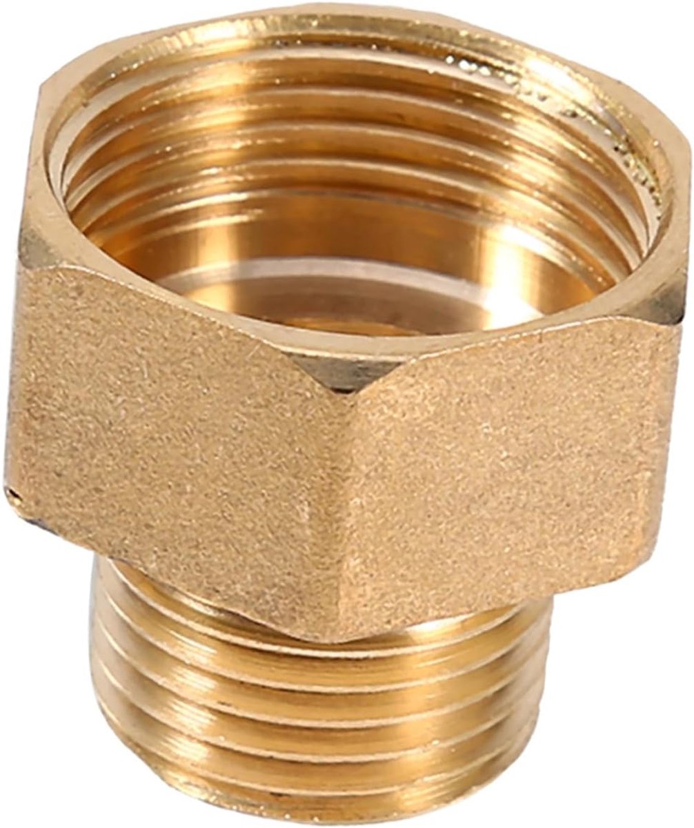 Slang BIB Extender 1 Stc, Tuinslang Fittingen Hexbus Reductoradapter, Waterpijpslang Adapter 1/2BSPT Man en 3/4BSt Vrouwelijke Draad