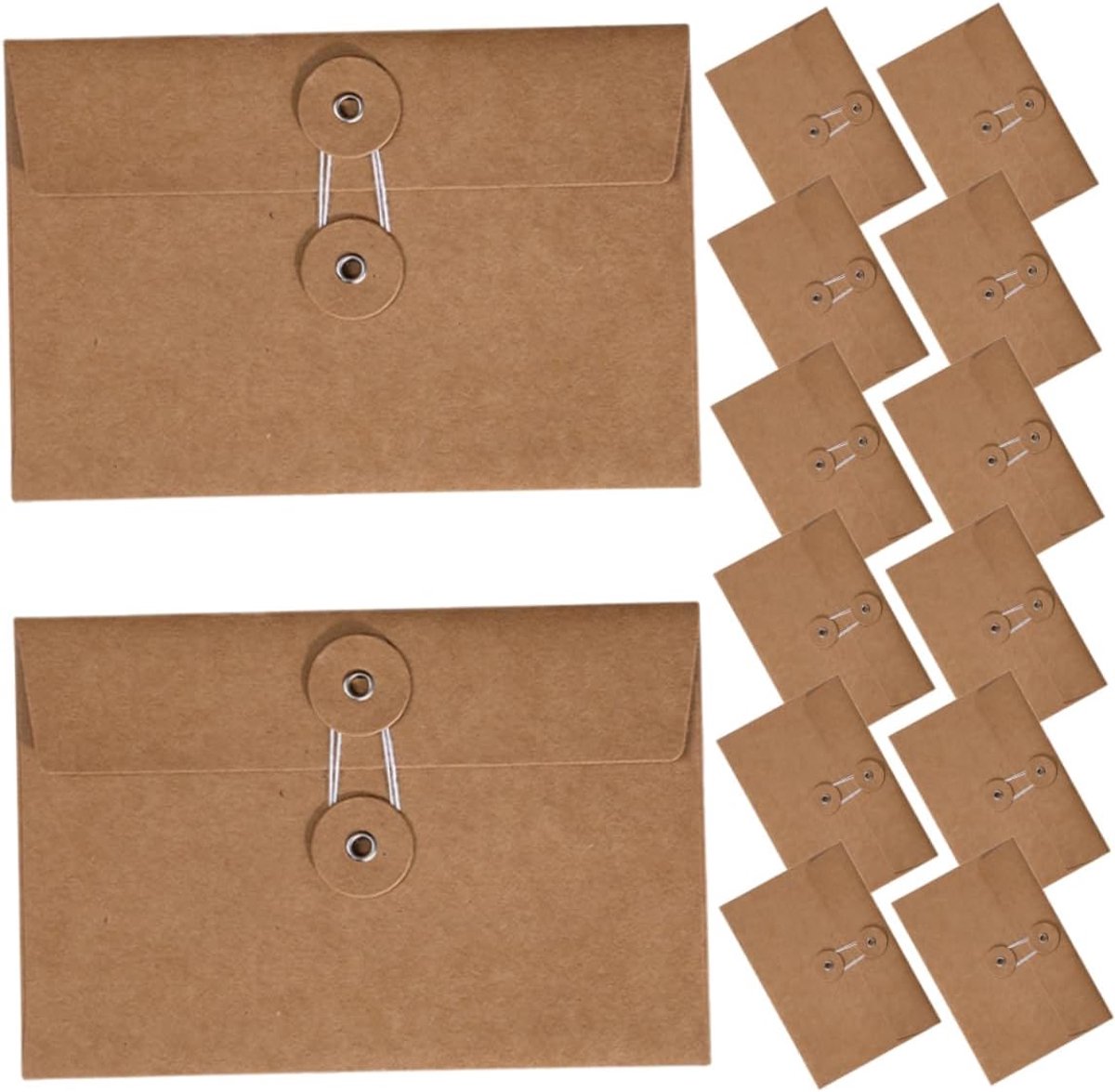 Kraftpapier Enveloppen Briefpapier Hoezen voor Kantoorbenodigdheden
