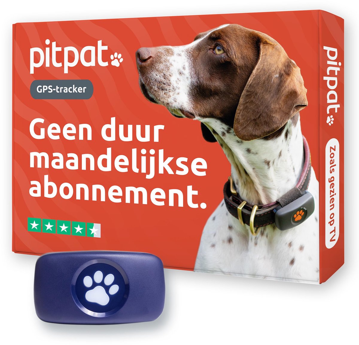 GPS Tracker voor Hond – Waterdicht – Zonder Abonnement – Onbeperkt Bereik – Activiteitmonitor
