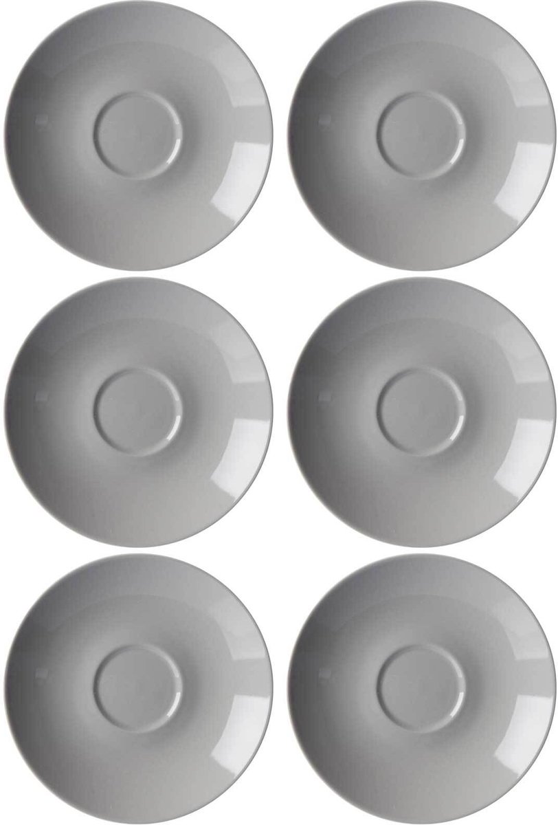 Kaffeeuntertassen Doppio ø 16 cm Set van 6