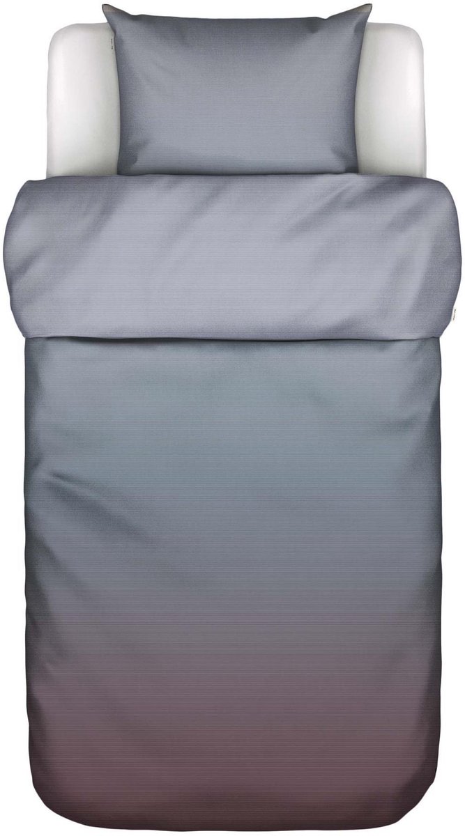 Marc O'Polo Jorn Dekbedovertrek Mirage blue - Eenpersoons – 140x200/220 cm