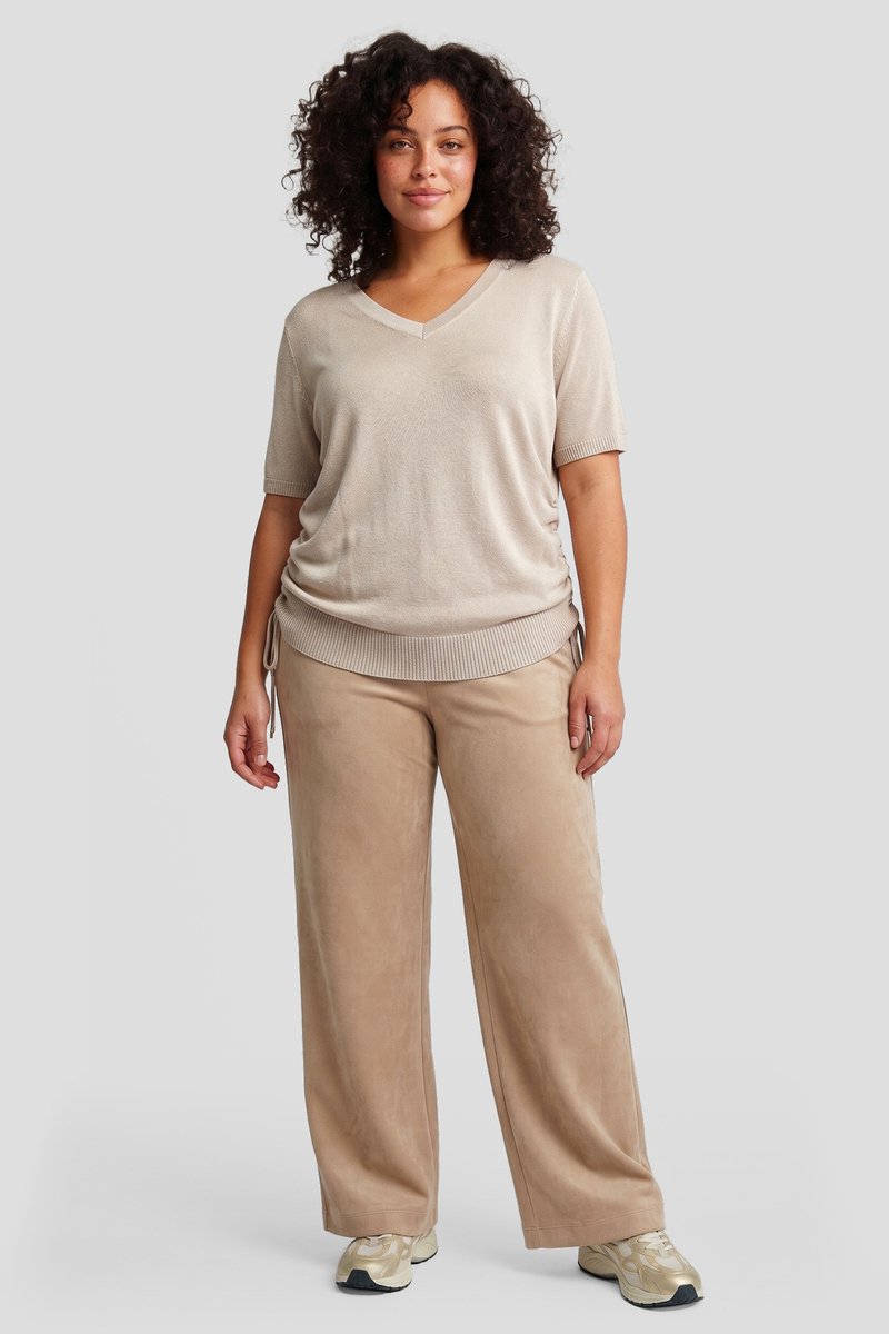 Exxcellent broek Annabelle suedine