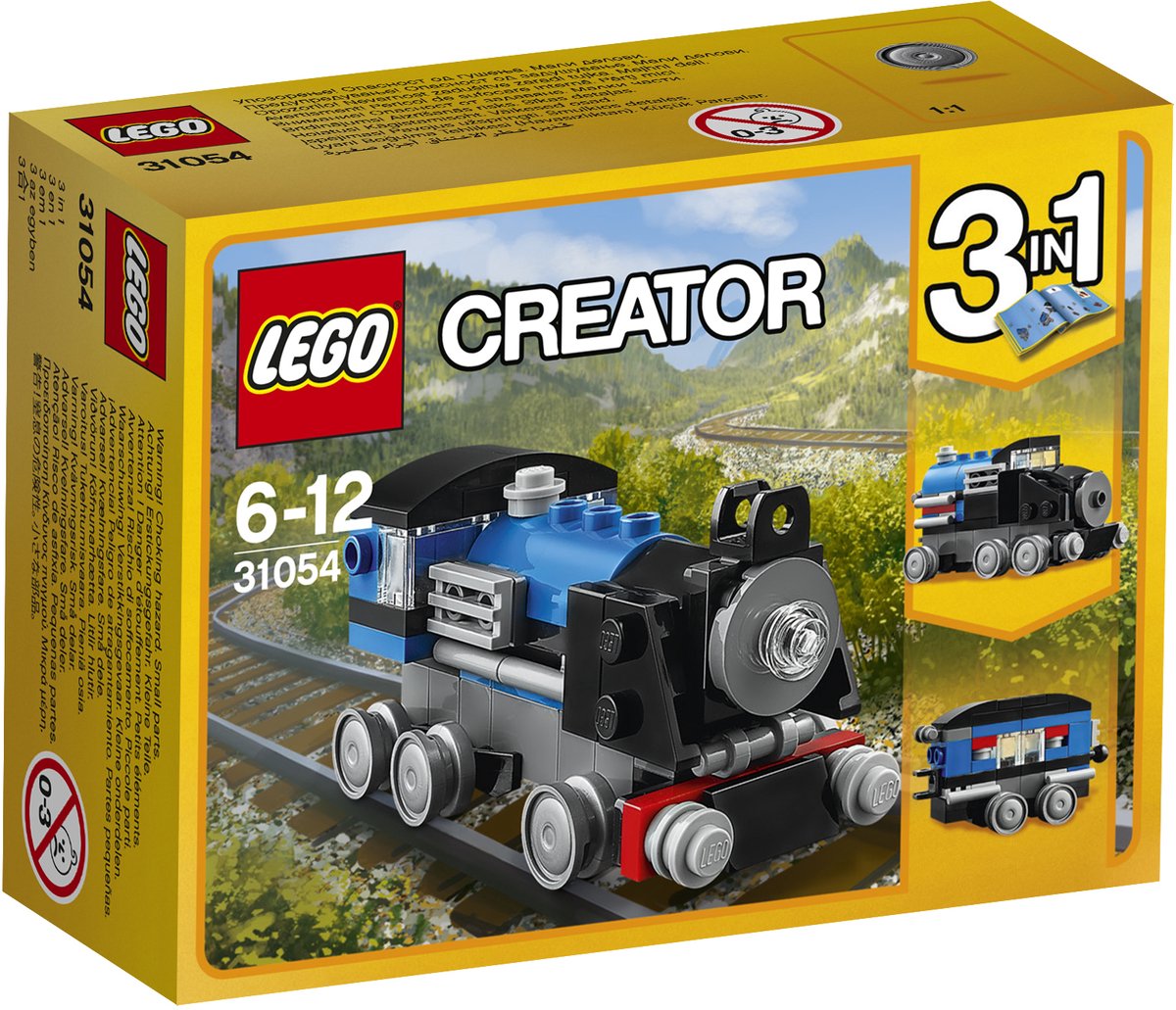 LEGO Creator Blauwe trein 31054