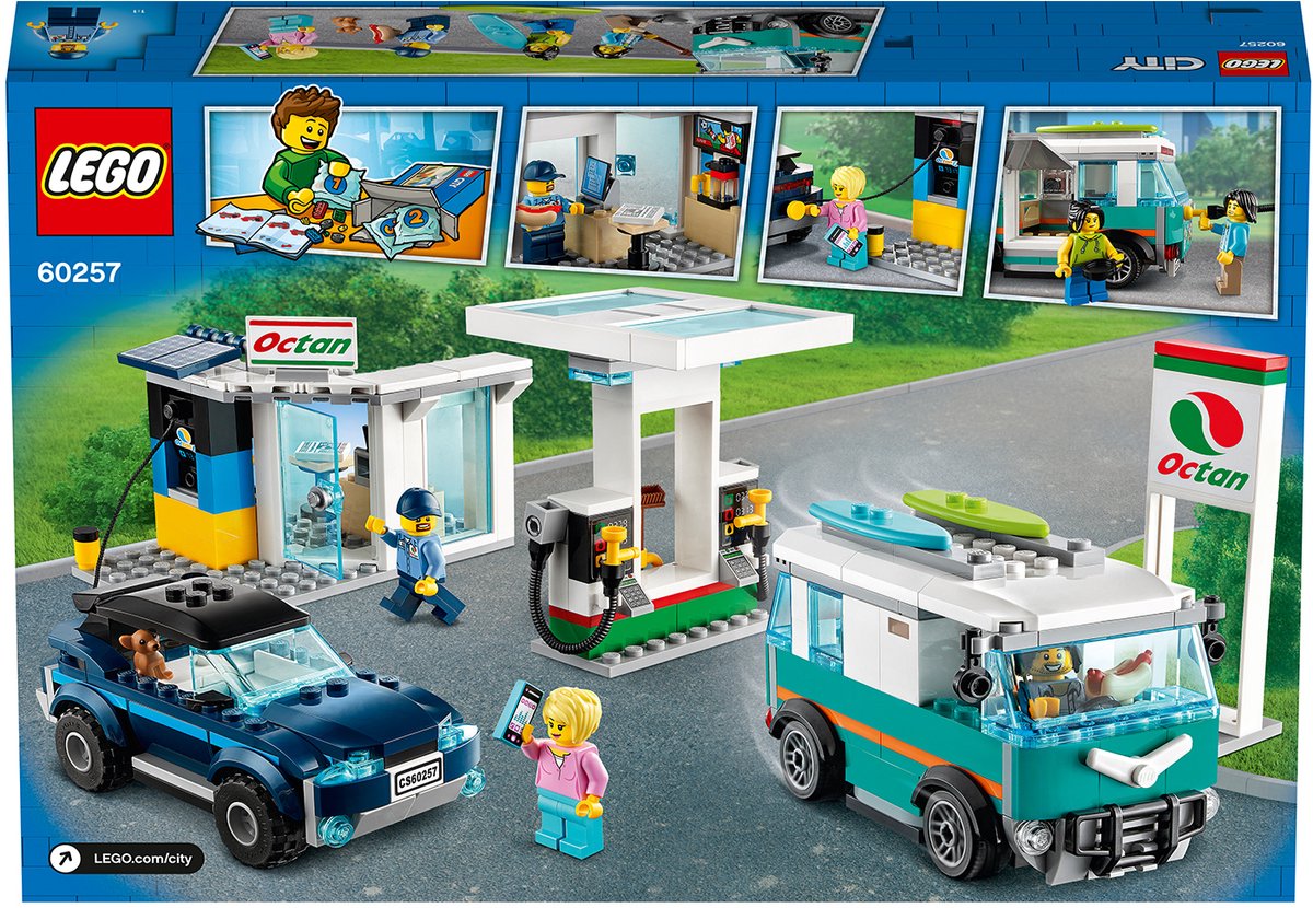 LEGO City Service Station 60257 — cadeau in Spellen & Speelgoed - foto 2