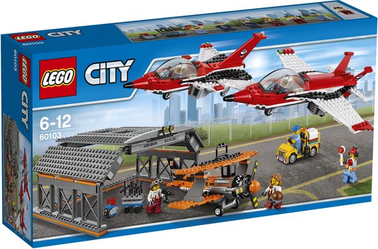 LEGO City Brandweerwagen vliegveld