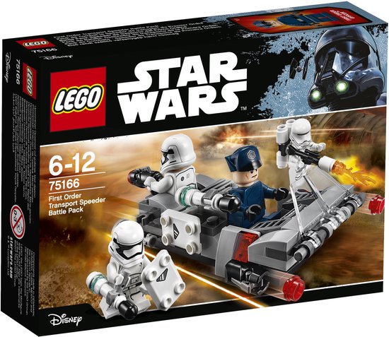 LEGO Star Wars First Order Transport Speeder Battle Pack 75166