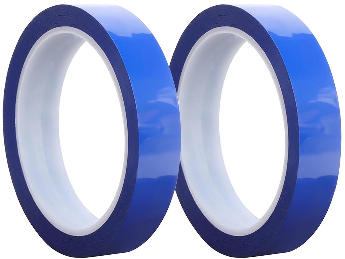 Thermische tape 10mm x 33m, hittebestendig en geschikt voor sublimatie, ideaal voor elektronische printcircuits en hoge temperatuur toepassingen