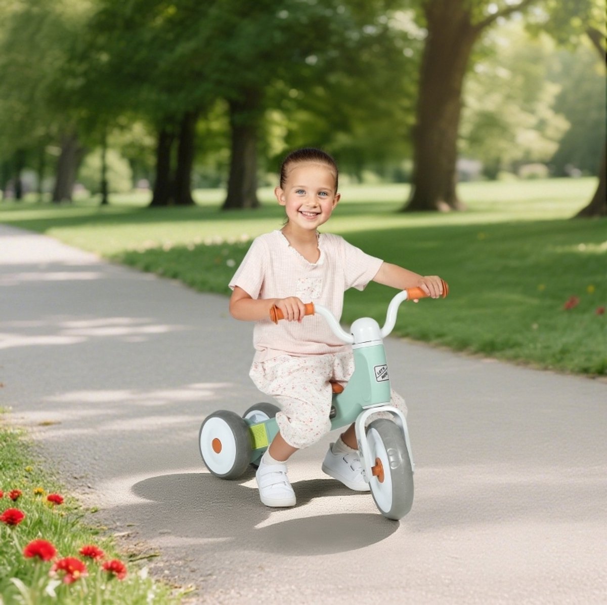 MODFU - Kinder Loopfiets - Zonder Pedalen - Groen - 12-36 Maanden