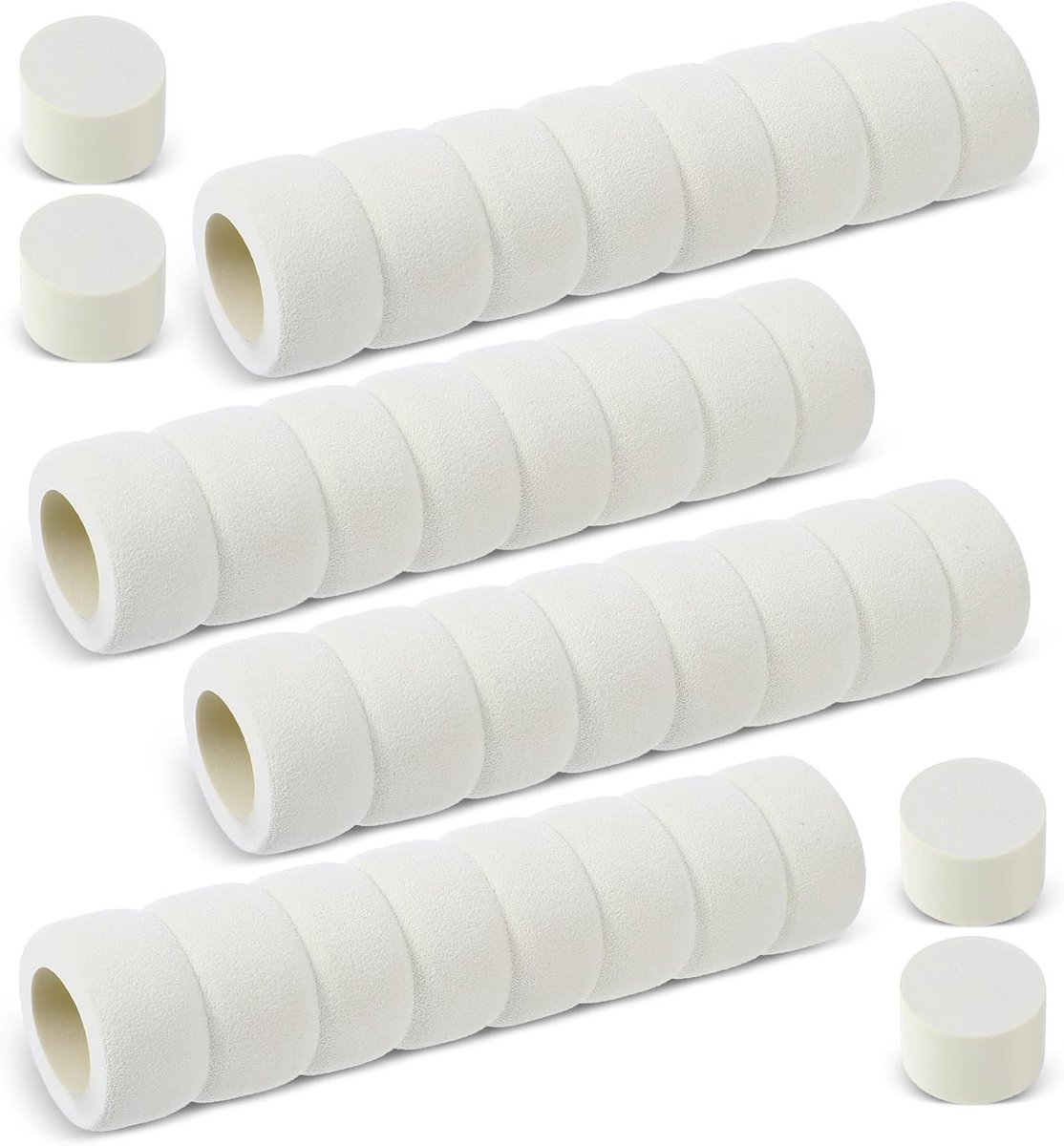 4 Stuks Deurhendel Beschermers - Schuim Covers voor Deurhandgrepen, Wandbescherming en Antistatische Stoppers