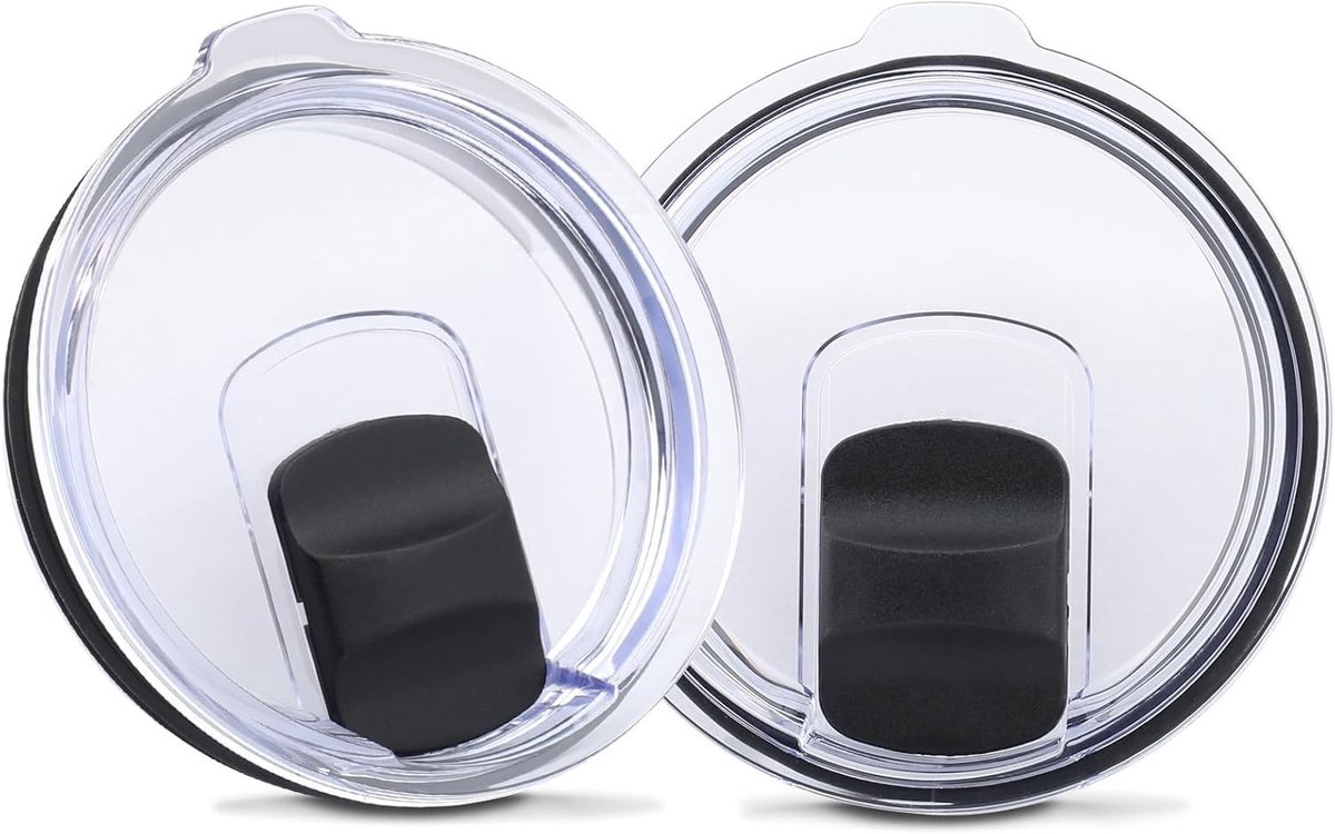 Set van 2 vervangende deksels voor 30oz tumblers met magnetische schuifschakelaar, geschikt voor diverse modellen zoals 35oz en 14oz mokken, ideaal voor dagelijks gebruik en outdoor activiteiten