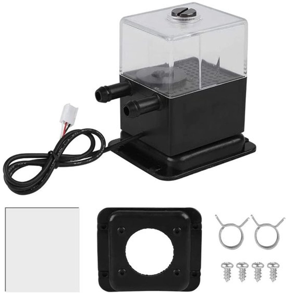 Dailygoody - Waterkoelpomp - Ultra-stille pomp - 400L/h - Compact formaat - DC 12V