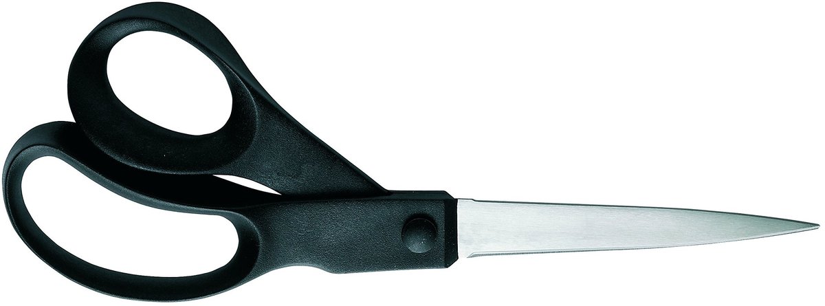 Fiskars Universele Schaar 21 cm Essentiel Zwart - Staal/Kunststof