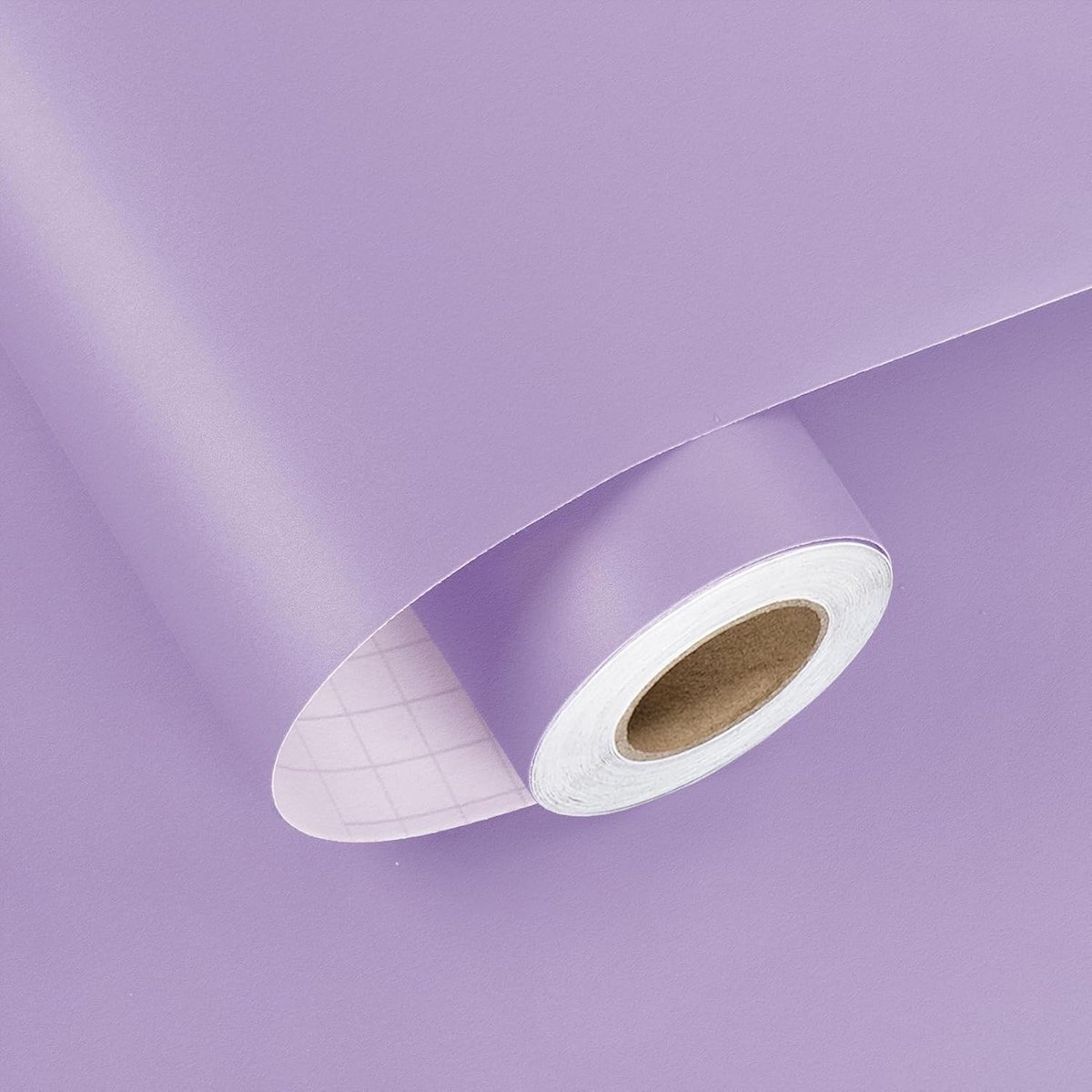 Zelfklevend paars behang voor slaapkamer en keuken - Vinyl folie voor meubels en werkbladen, 40x200cm