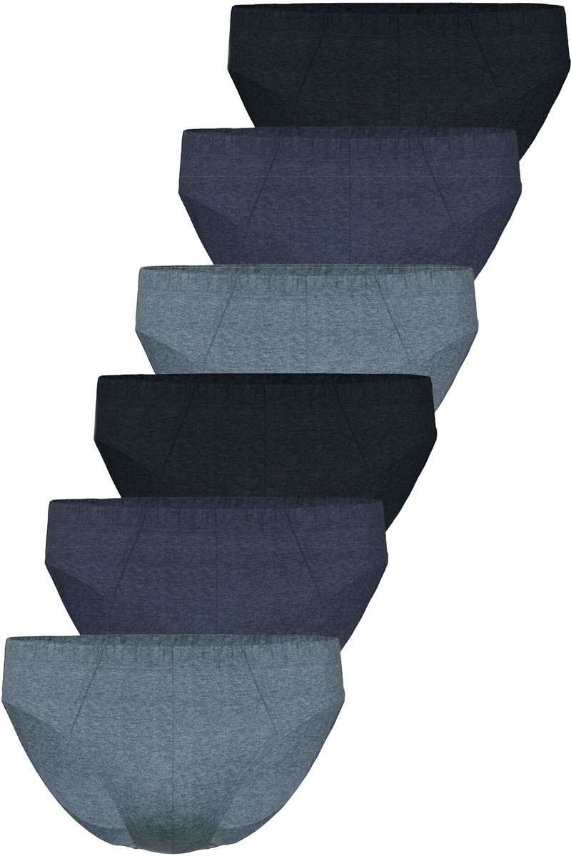 Verpakking van 6 Heren Mini Slips