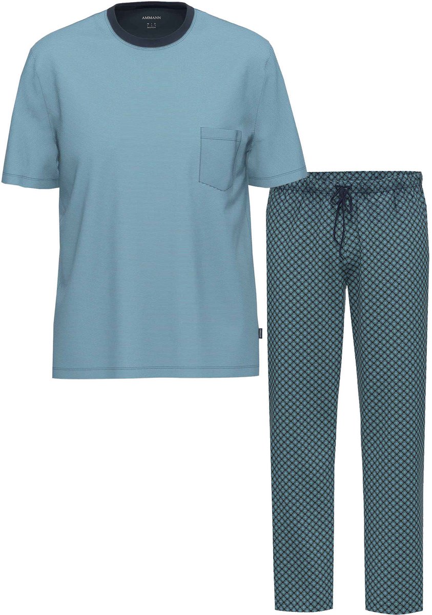 Heren T-shirt, lange broek Night & Relax