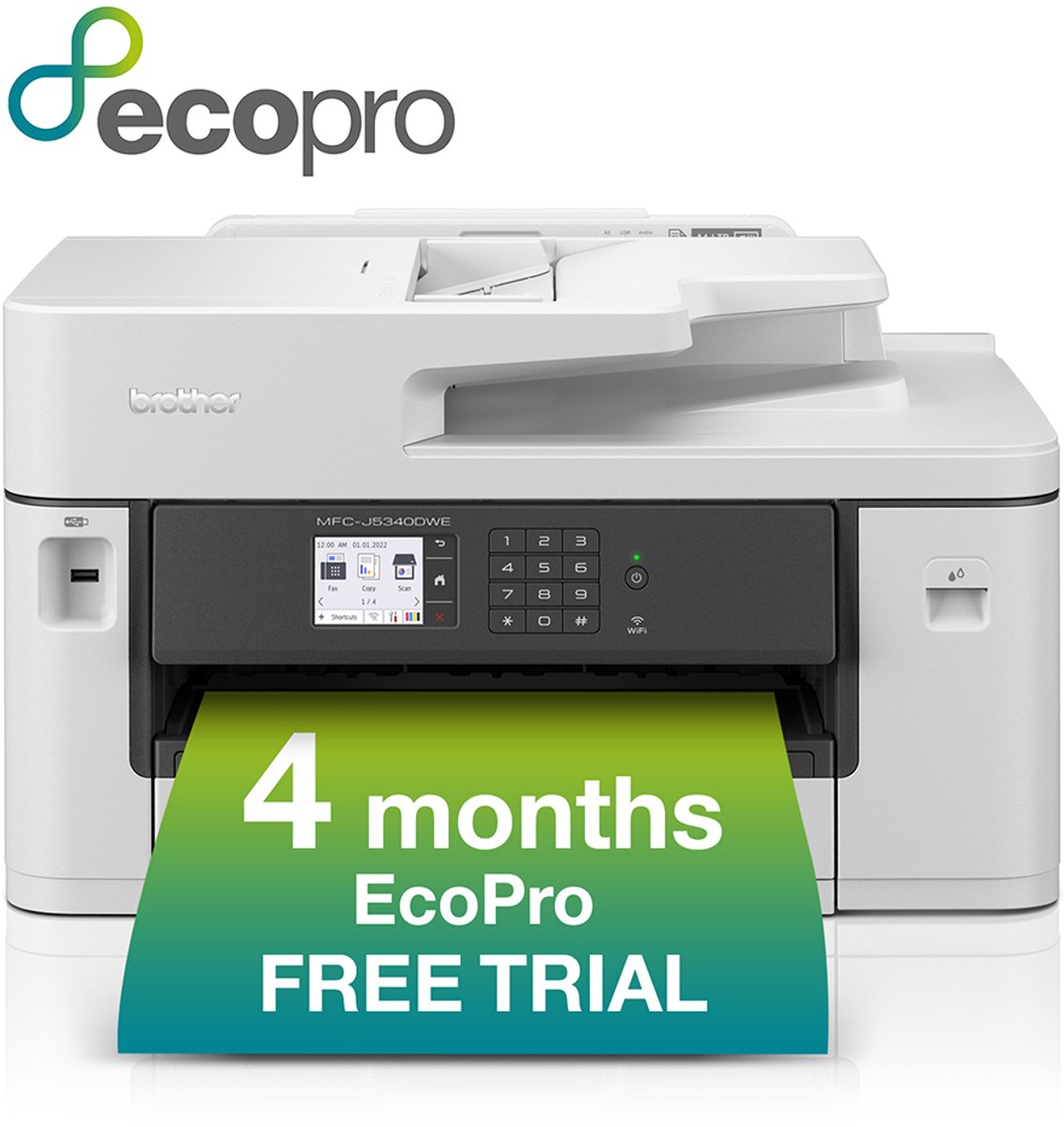 Brother MFC-J5340DWE - Multifunctionele printer thumbnail 3