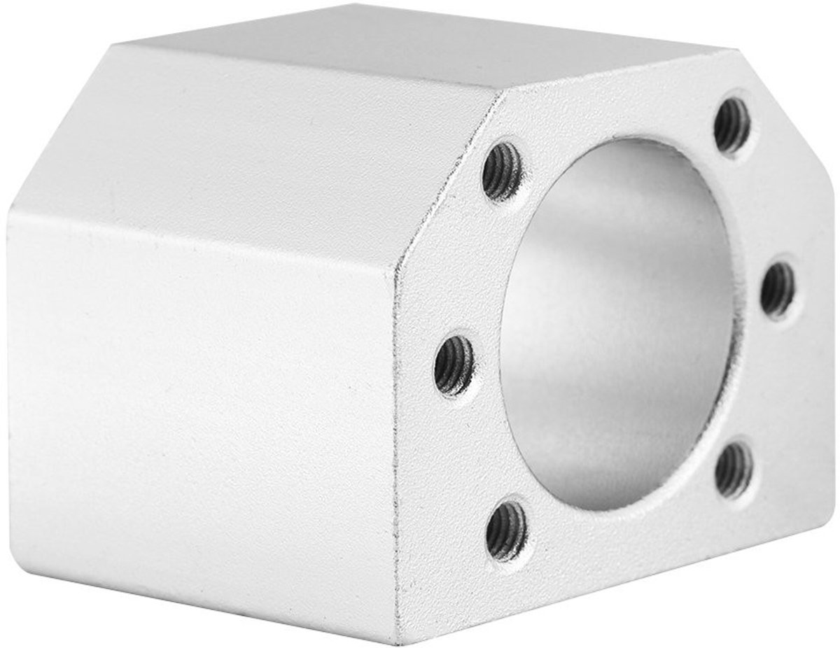 Ballenmoer Behuizing Steunmontage voor 28mm Diameter SFU1604 1605 1610 - Geschikt voor Precisie Mechanica en CNC-toepassingen