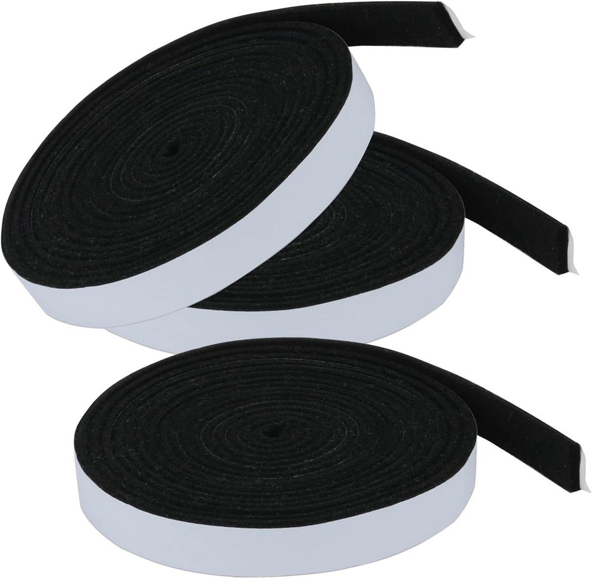 Set van 3 rollen 1/2" x 1/8" 10m BBQ afdichtingstape voor rokers, barbecue en grillaccessoires