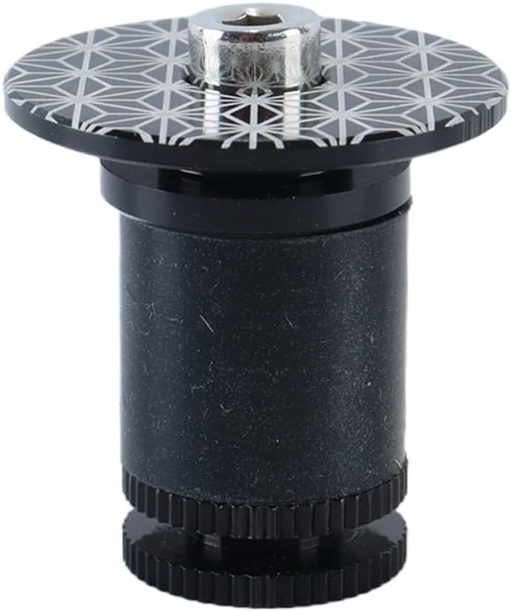 Set van 2 Aluminium Handvatdoppen voor Fietssturen - Geschikt voor Mountainbikes en Racefietsen, Duurzaam en Lichtgewicht, Voor Handlebars van 15 tot 22,5 mm
