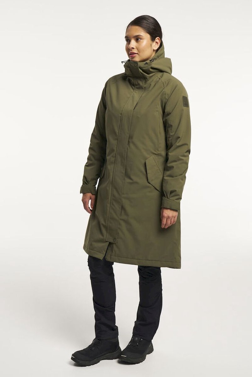TENSON trudy parka women Urban jack dames Olijfgroen