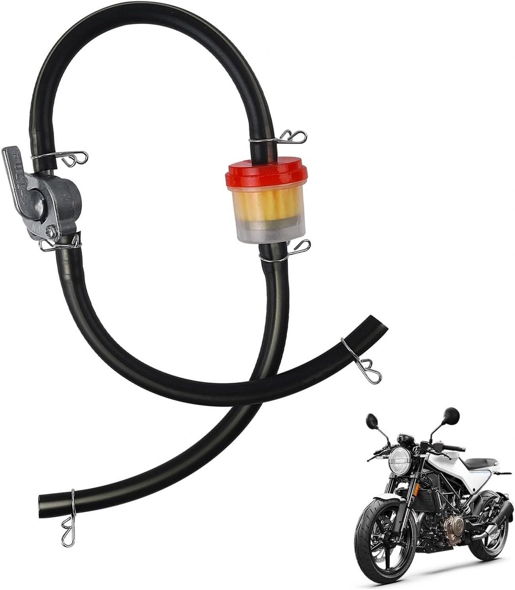 Brandstofslang 6mm Set voor Voertuigen, Vacuümslang, Benzineslang en Slangklemmen