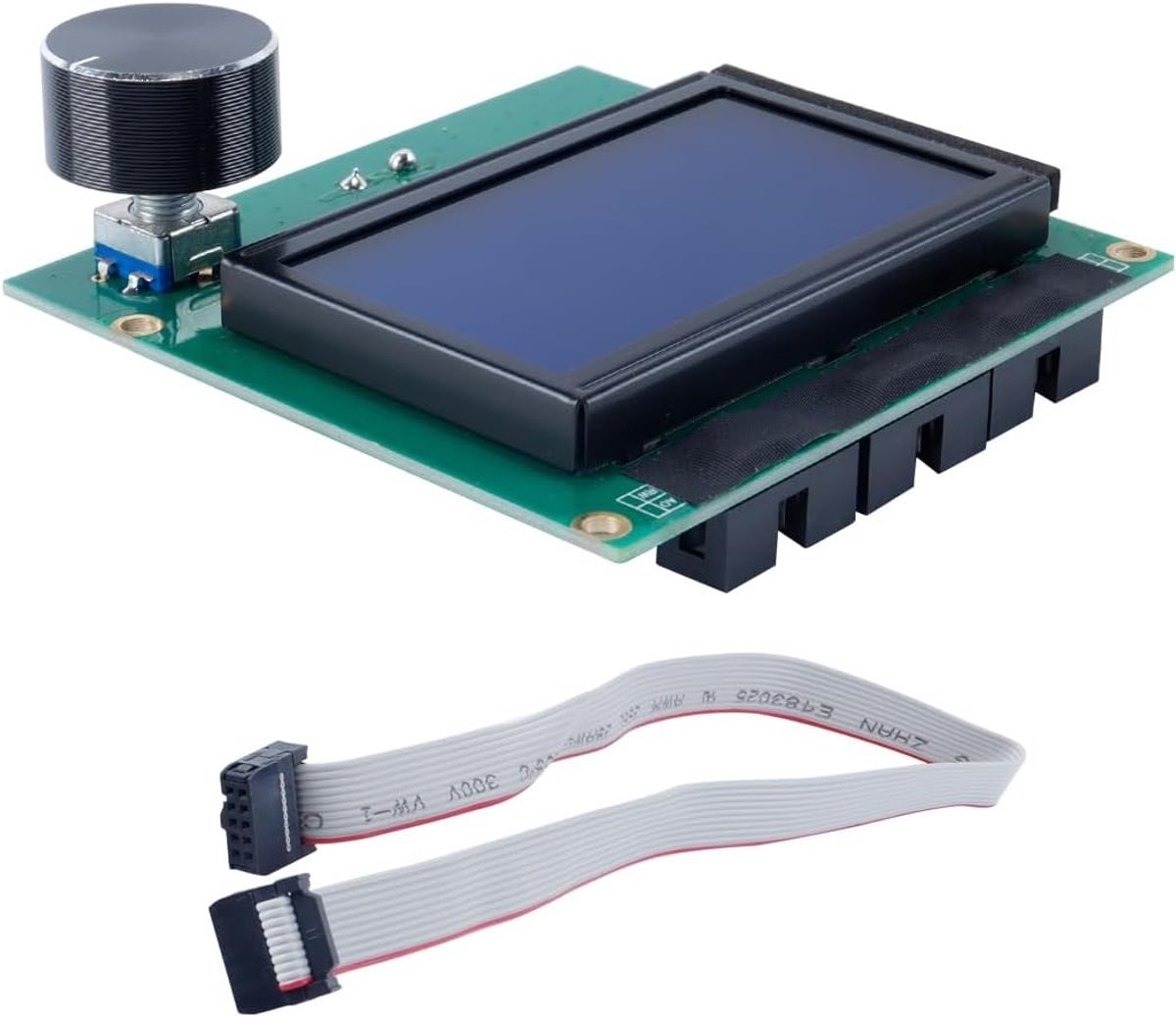Vervangend LCD-scherm voor 3D-printer - Eenvoudig te installeren digitaal paneel met hoge compatibiliteit, heldere beelden en stabiele prestaties voor Ender 3 en Ender 3 Pro