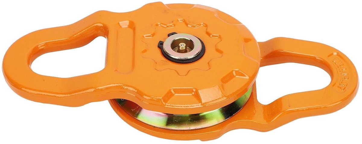 Zware Winch Snatch Block met een Minimum Breaking Strength van 50000 Lbs, Duurzaam Metaal, Geschikt voor Trucks en Offroad Voertuigen, Inclusief Lubricable Lager en Stevige Ankerhaken