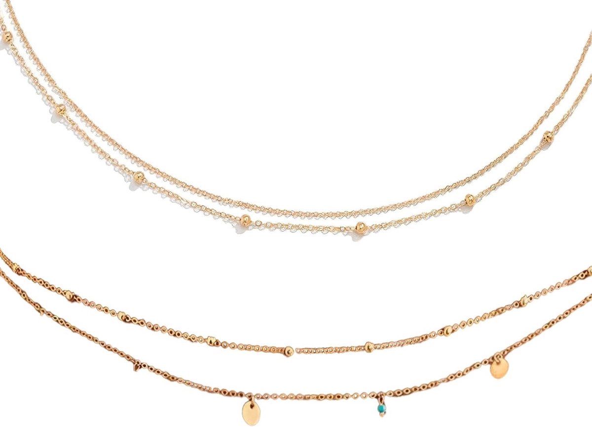 Verstelbare Buikketting voor Dames - Sexy Lichaamsketting en Bikini Sieraad - Perfect voor Strand en Zomerfeestjes, Set van 2