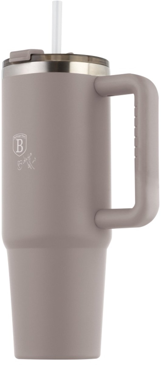 BerlingerCup thermosbeker met dubbele wand, 1 l, Taupe Collection — cadeau in Koken & Dineren - foto 5