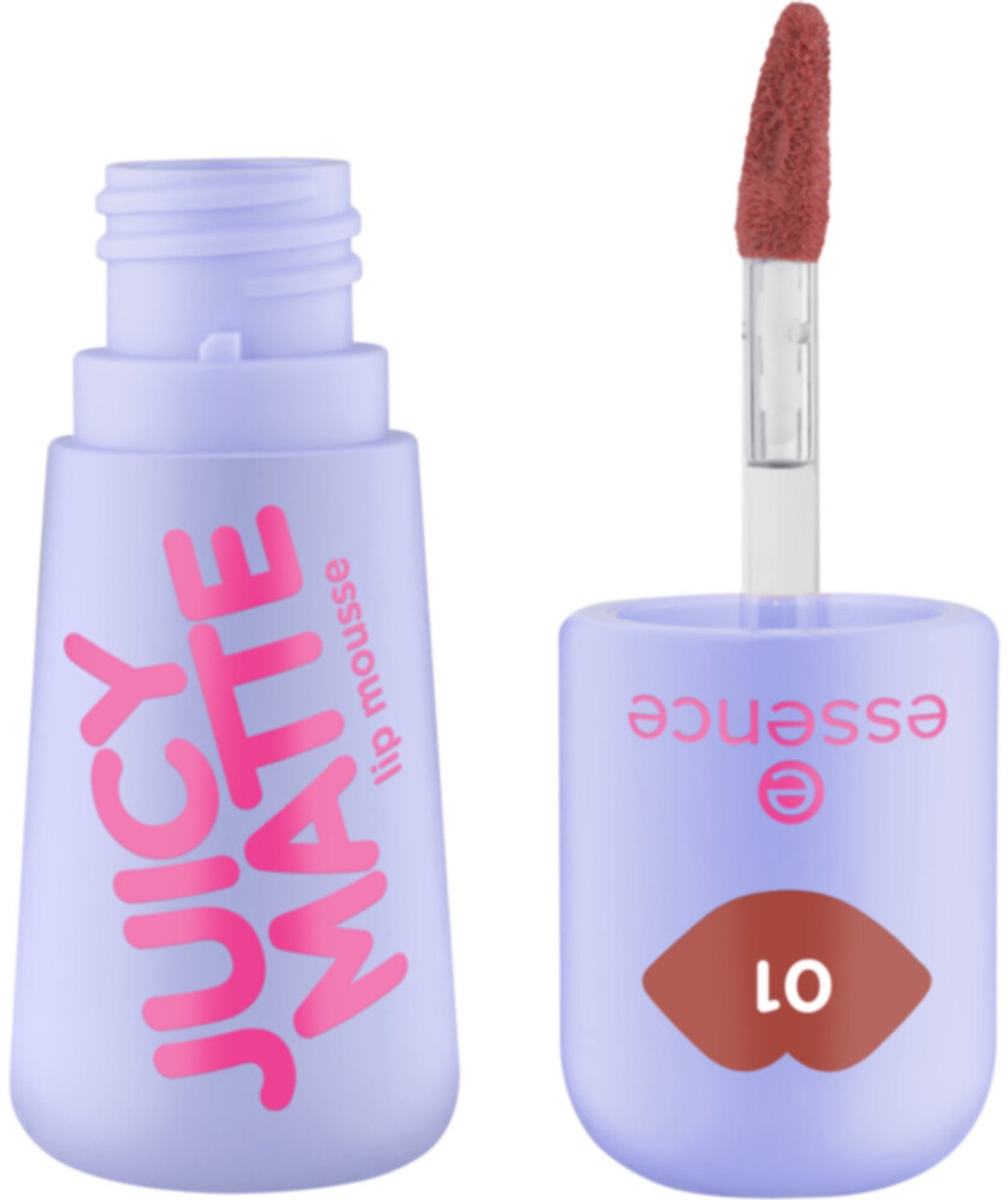essence Juicy Matte Lip Mousse 01 Maple Rouge 2,7 ml