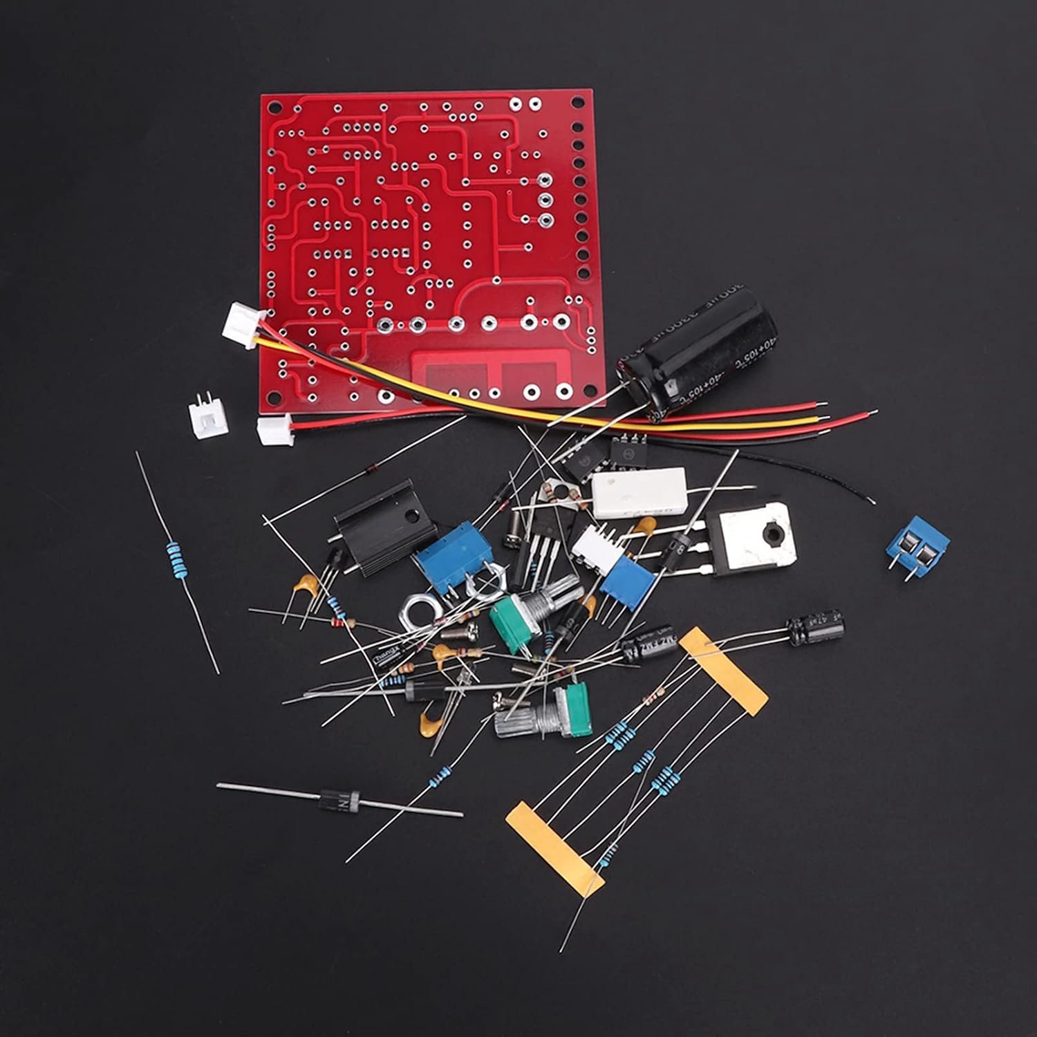 Aqxreight DC-voeding -kit voor Veelzijdig Gebruik met Spanning en Stroom Ideaal voor Hobbyprojecten en Leren