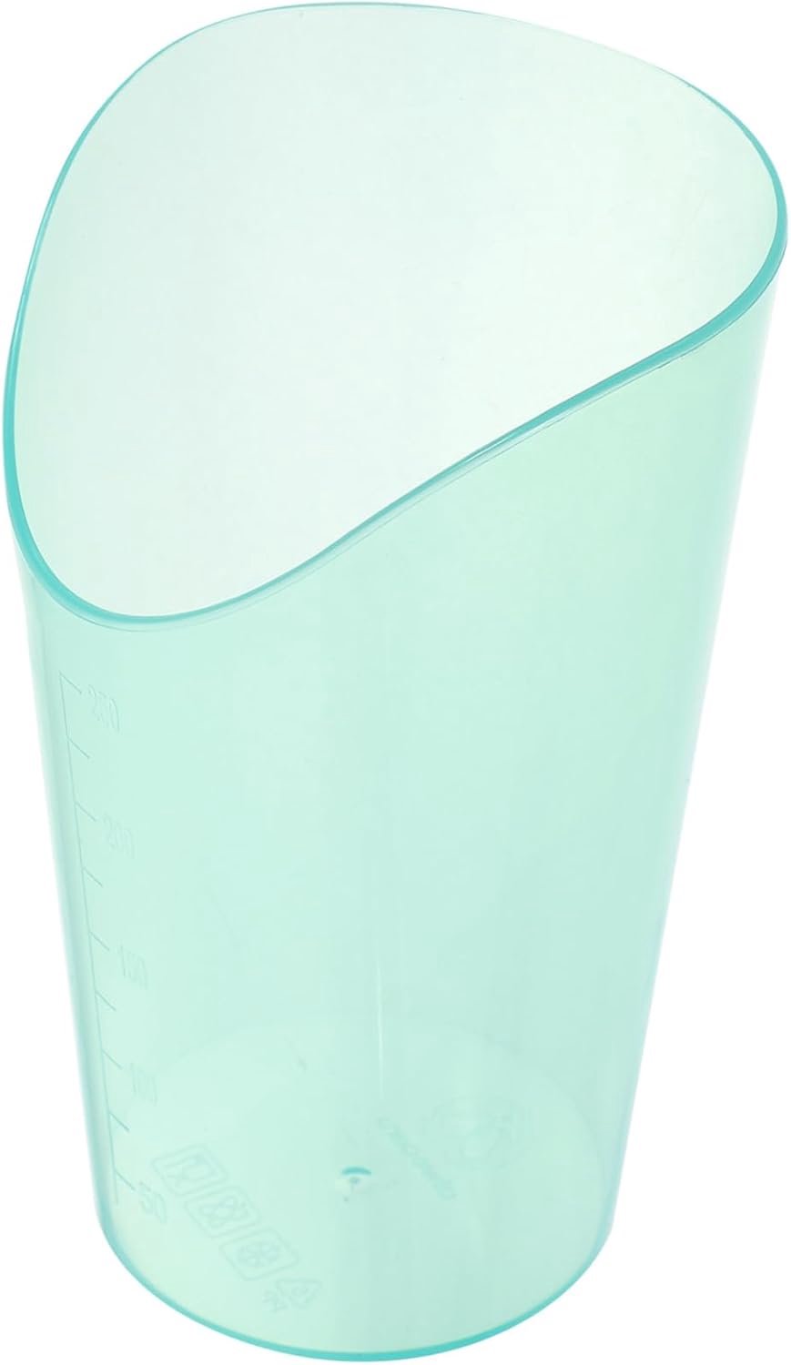 Convalescent Voedingsbeker voor Ouderen Ergonomische Drinkbeker met Schuin Mondstuk voor Materniteit Bedlegerige Patiënten Herbruikbare Plastic Voedingscup met Gemakkelijke Grip