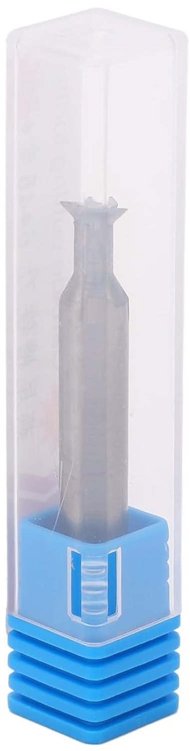 Carbide Dovetail Frees met 6mm Shank en 4 Groeven voor Snel Frezen en Precisie Bewerking - 50mm Lengte en 45° Hoek