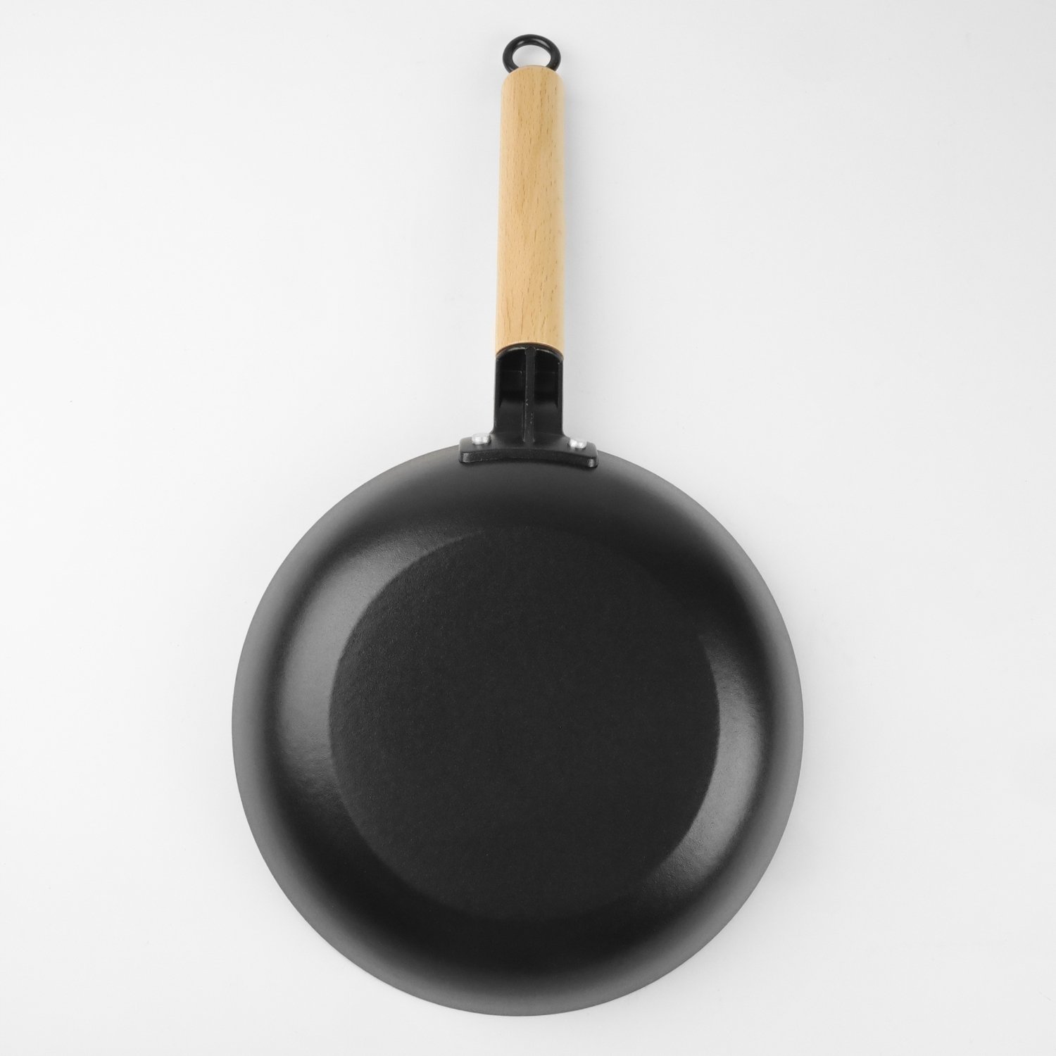 LUDMIŁA gietijzeren koekenpan 20cm met houten handvat - Inductie