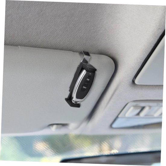 2 Stuks Auto Zonneklep Clip voor Garagedeur Afstandsbediening Stabiele Veilige Houder voor Gemakkelijke Toegang Duurzame Vizierclips met Betrouwbare Grip Praktisch voor Autogebruik — afbeelding 5