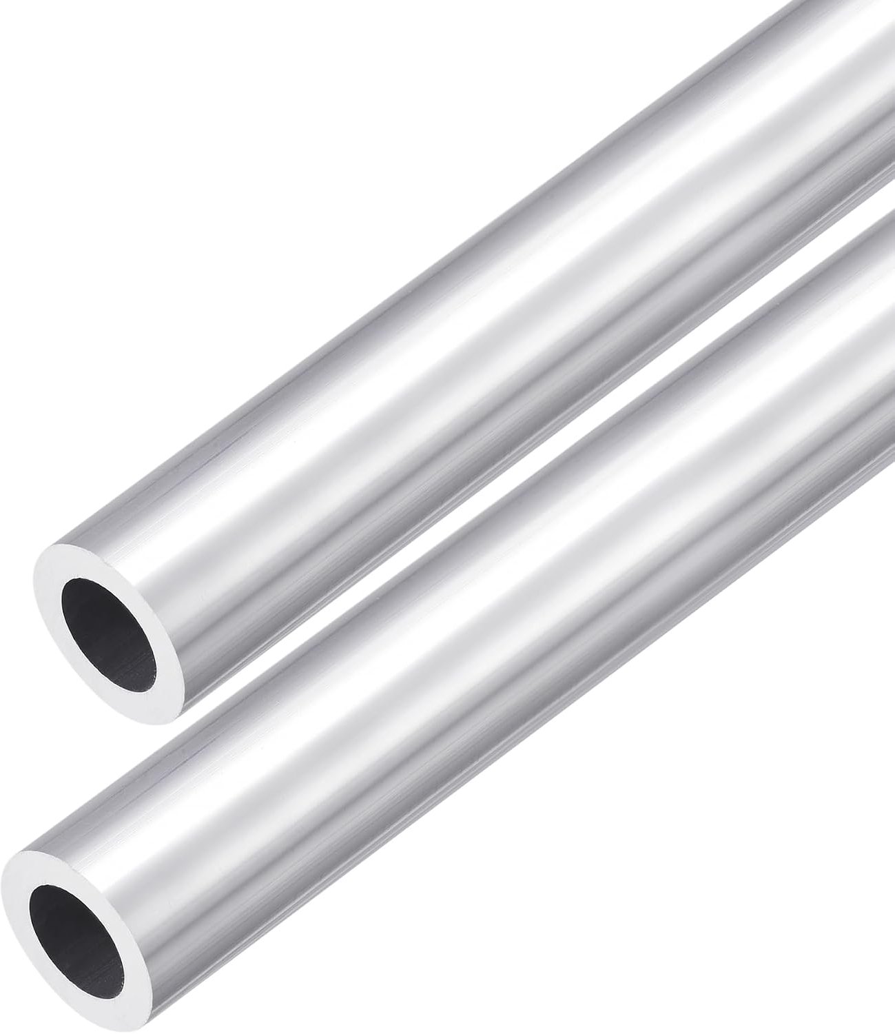 Aluminium ronde buis 22mm OD x 14mm ID - 300mm lengte - 6063 aluminium - ideaal voor constructie en klussen - ShopVlot
