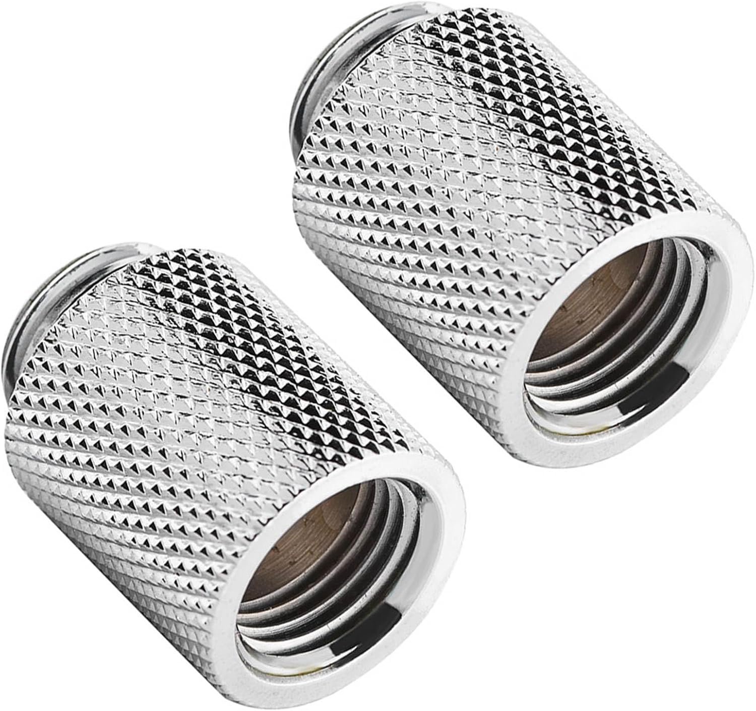 Annadue 2 Stuks Koper G1/4 Mannelijk Naar Vrouwelijk Waterkoeling (20MM)