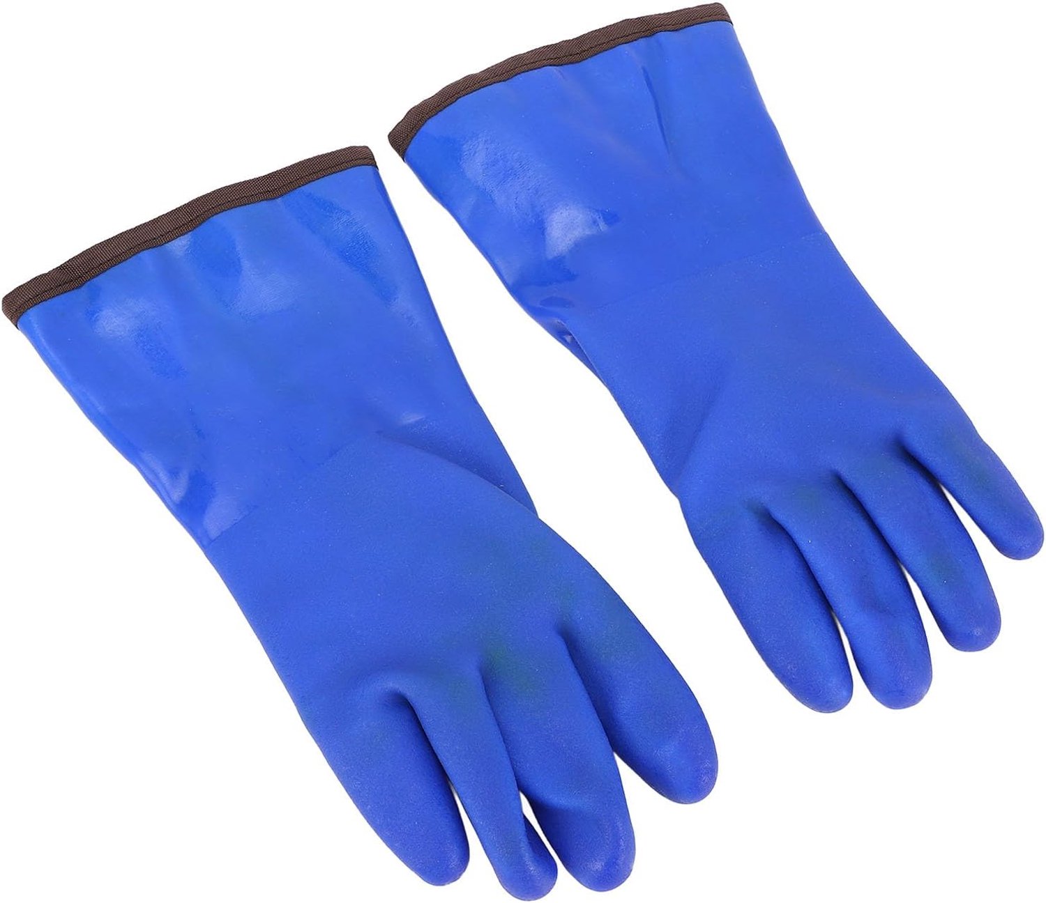Chrees Antislip Matte Afwerking Waterbestendige Thermische Handschoenen Fleecevoering -20℃ Koudebestendige Handschoenen Blauw voor Winterwerk Buiten