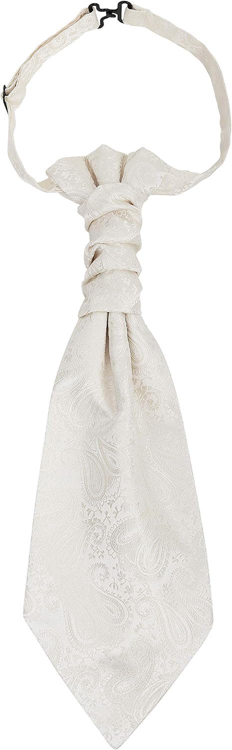 Plastronstrik voor heren - verstelbaar met haaksluiting - cravat voor bruiloften - stijlvol accessoire - ShopVlot