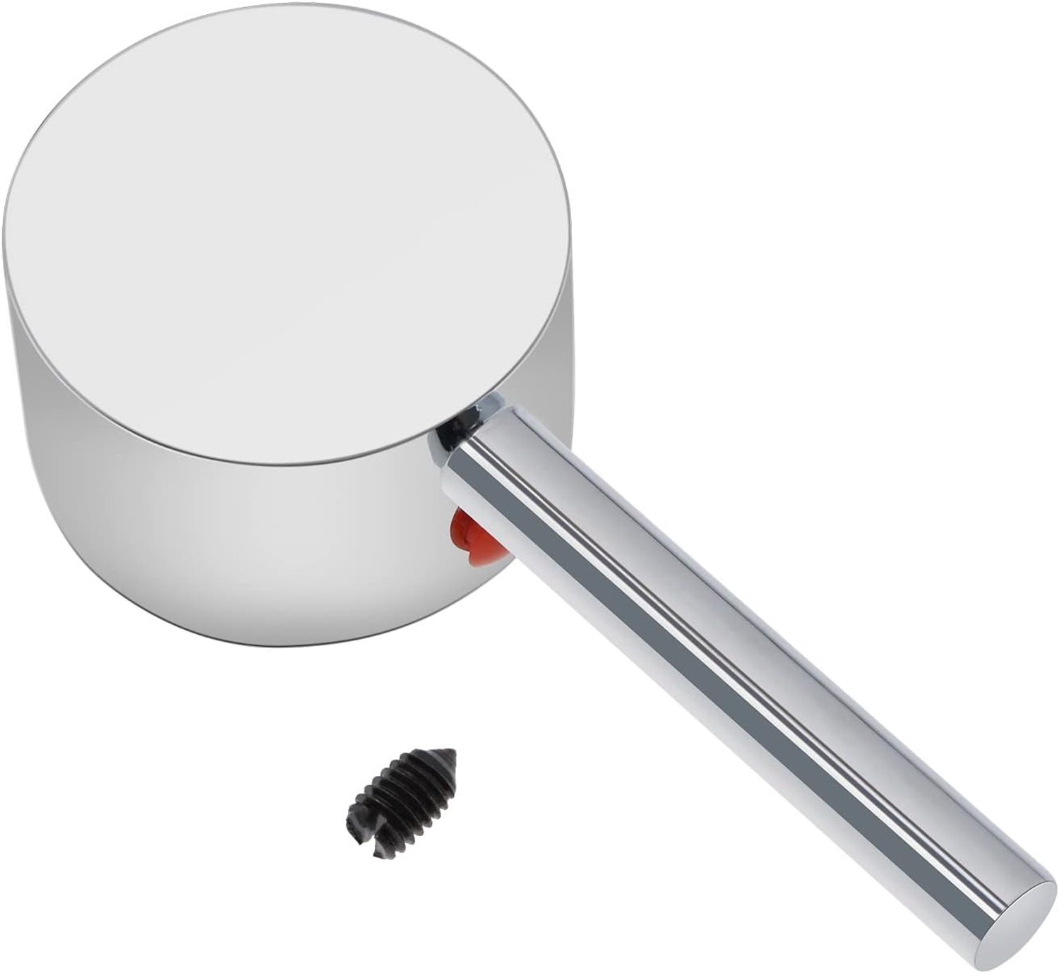 SnelShoppen - Tapkraan Hendel met Warm/Koud Knop voor Einhandkraan met 40mm Cartridge Diameter, Vervangende Kraanhouder, Cartridge Maat 10x10mm