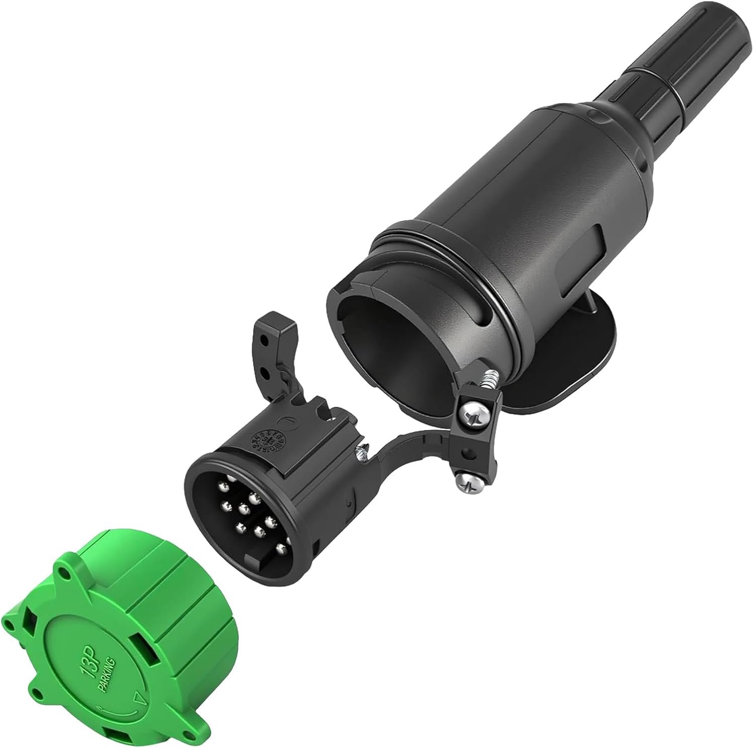 13-polige traileradapter socket - waterdicht - 12V - betrouwbare verbinding voor caravan en aanhanger - ShopVlot