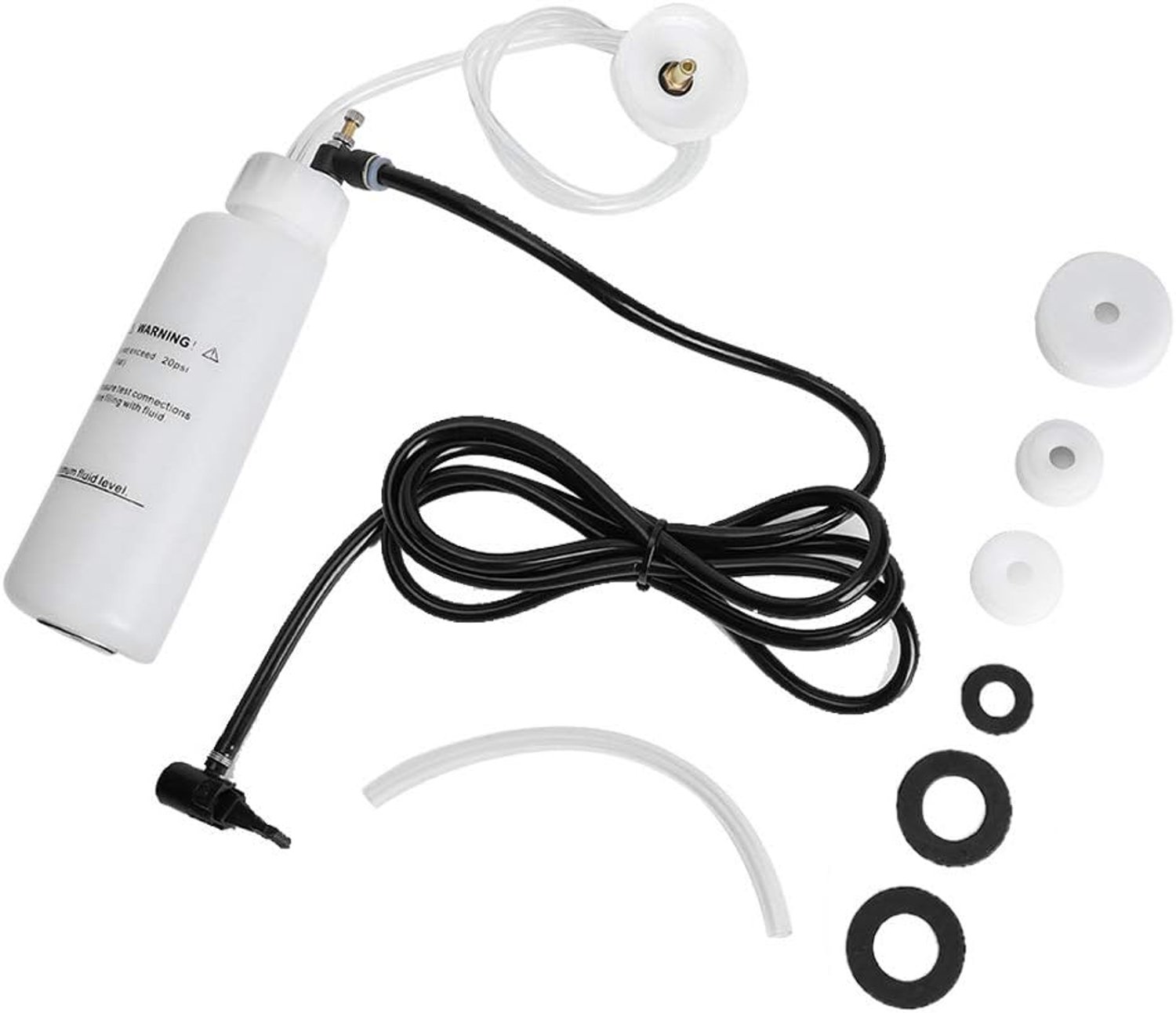 Hogedruk-hogedruk-bloeding 500 ml rembloeding voor rem, bloed kit met luchtaangedreven vacuümvloeistof